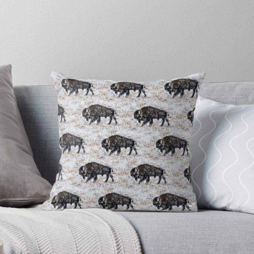 Item preview, Throw Pillow designed and sold by tinaschofield.