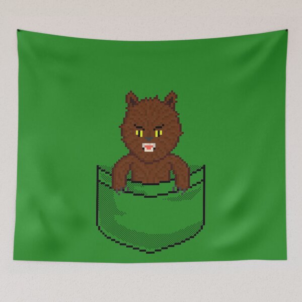 Item preview, Pixel Pocket Werewolf designed and sold by gkillerb.