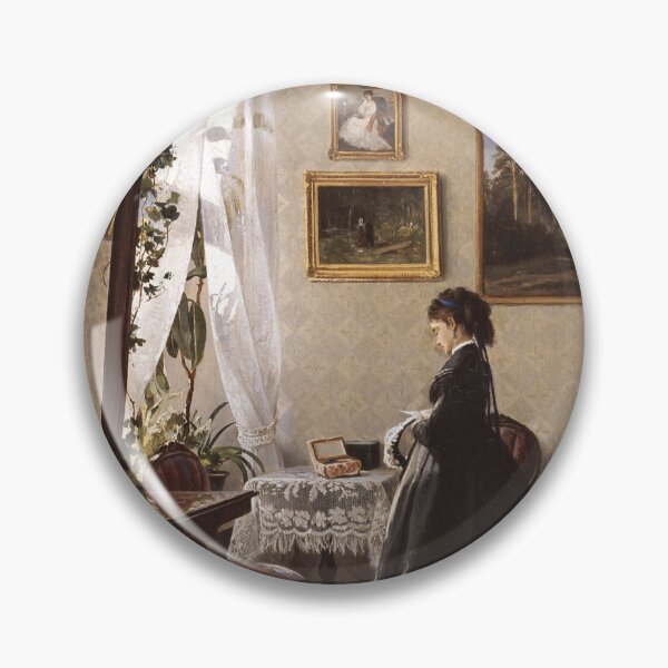 Item preview, In Front of the Mirror (Ivan Shishkin) designed and sold by ArtHistorical.