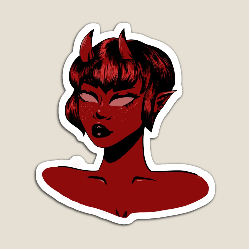 Raspberry Reborn Demon - Demon Girl - Sticker