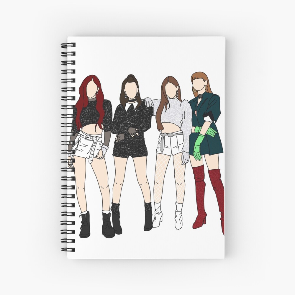 blackpink duududuudu art print by mintysuga redbubble