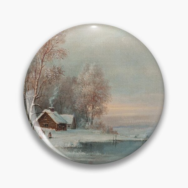 Item preview, Winter Landscape (Alexei Savrasov) designed and sold by ArtHistorical.