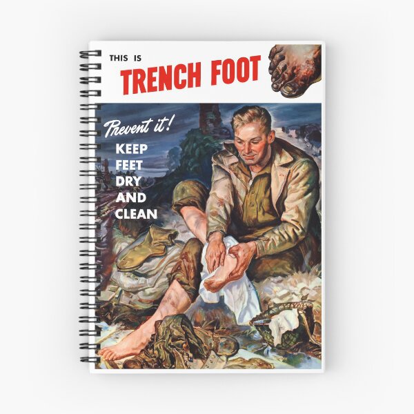 Item preview, This Is Trench Foot -- Prevent It! designed and sold by warishellstore.