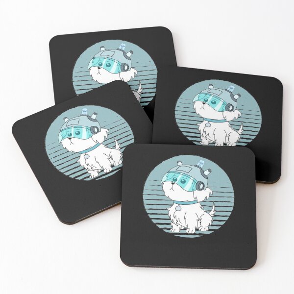 Snuffles Coasters (Set of 4)