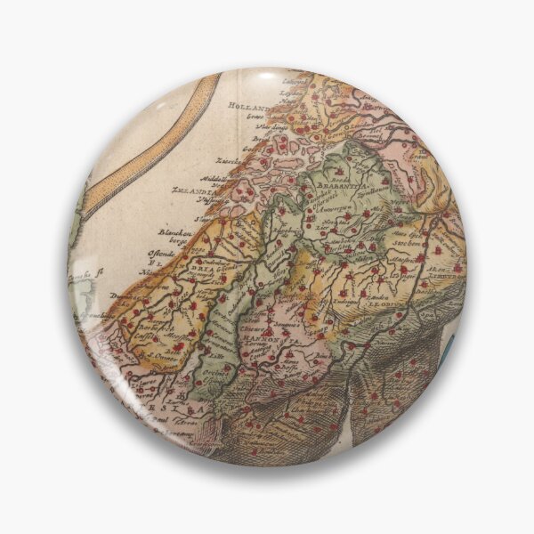 Item preview, Map of Belgium as a Lion (1600s) designed and sold by ArtHistorical.