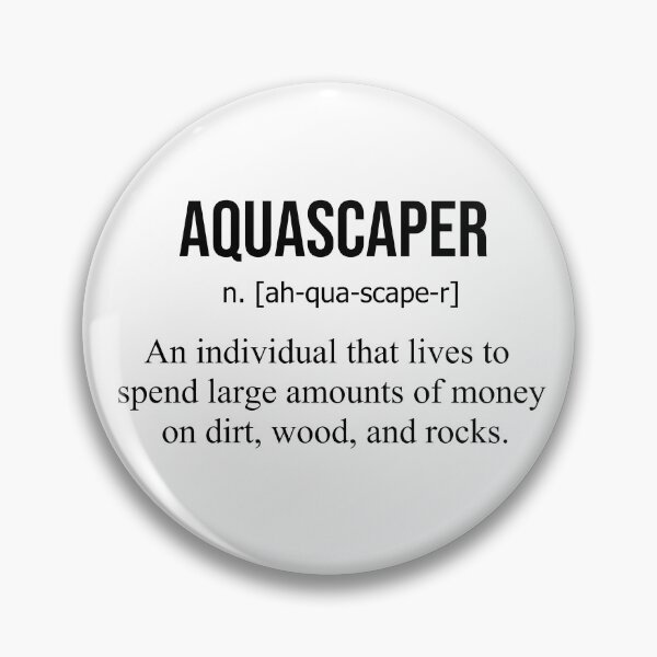 Artikelvorschau, Aquascaper-Definition in schwarzem Text entworfen und verkauft von Iyuda.