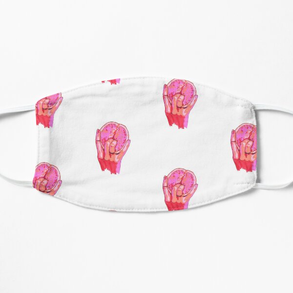Vulva Grapefruit Flat Mask