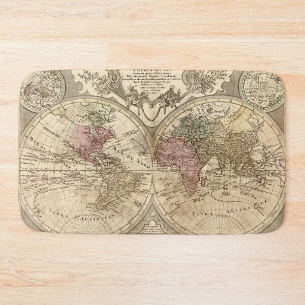 Item preview, Map of the World (1775) designed and sold by ArtHistorical.