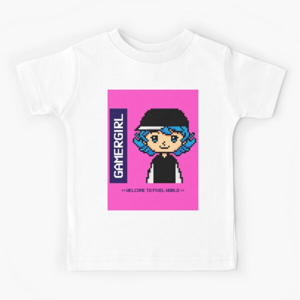 Gamergirl Kids T Shirts Redbubble - gamergirl karinaomg pink lady shirt roblox