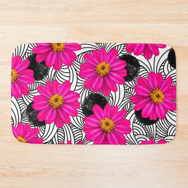 Item preview, Hot Pink Zinnias inc. logo designed and sold by RC-aRtY.