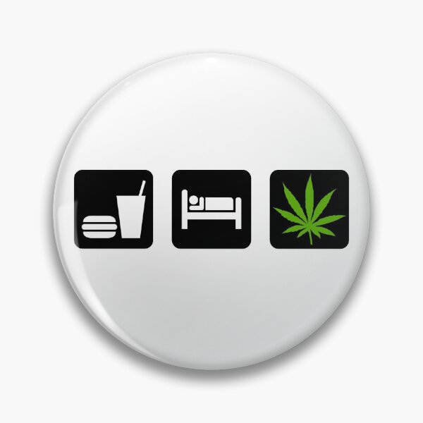 Item preview, Eat Sleep Smoke Marijuana designed and sold by MarijuanaTshirt.