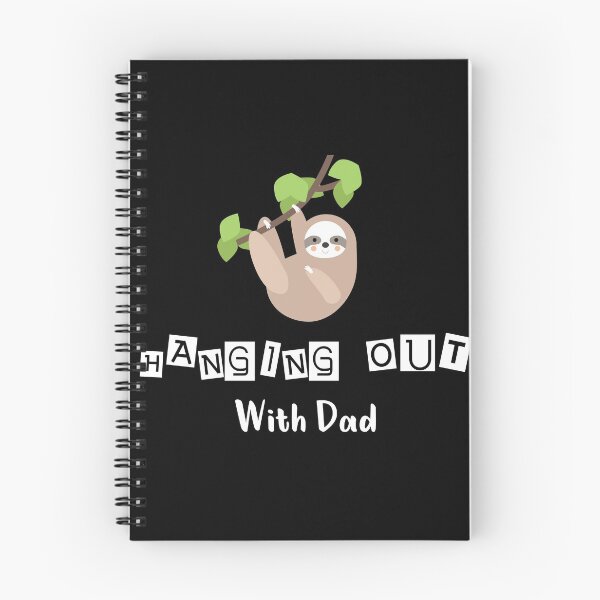 Item preview, Hanging Out With Dad - night-time Gift for Mom Dad Men girl designed and sold by ANAS MAATI.