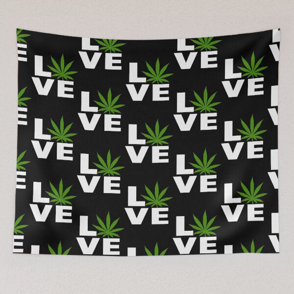 Item preview, I Love Marijuana designed and sold by MarijuanaTshirt.