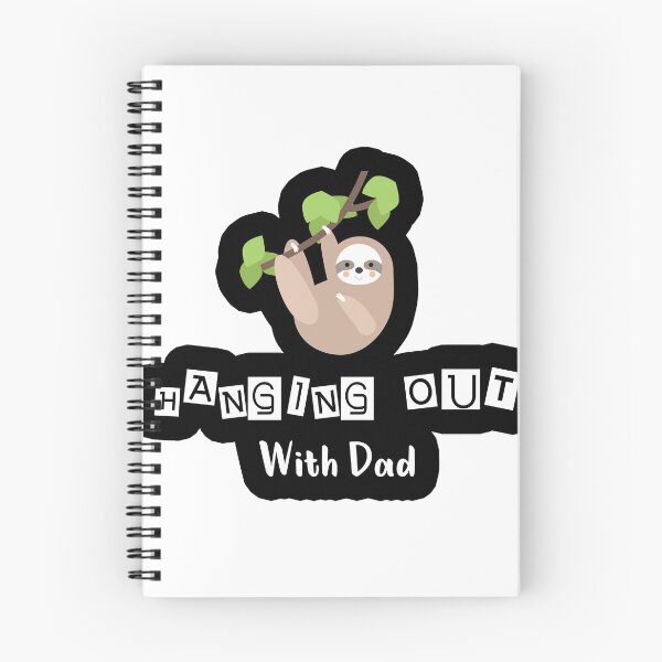 Item preview, Hanging Out With Dad - night-time Gift for Mom Dad Men girl designed and sold by ANAS MAATI.