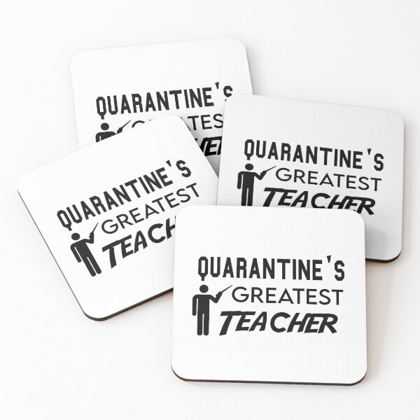 Item preview, Quarantine's Greatest Teacher Gift Black Version designed and sold by Art Wear Nation.