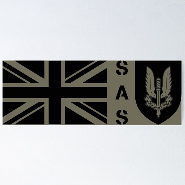 Item preview, British SAS Special Air Service Logo designed and sold by AJ  Liber.