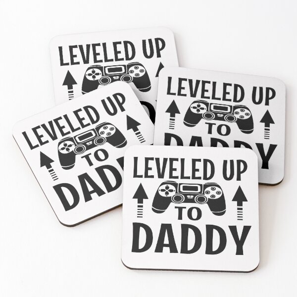 Item preview, Leveled Up To Daddy Gift 2 designed and sold by PupnkittyMania ⭐⭐⭐⭐⭐.