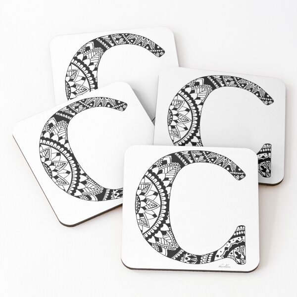 Item preview, Mandala Letter C designed and sold by Shaseldine.