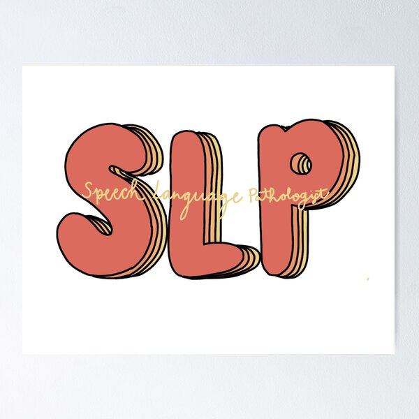 Item preview, SLP- speech language pathologist designed and sold by Angela Lezza.
