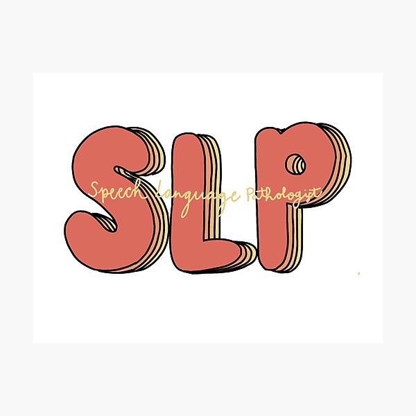 Item preview, SLP- speech language pathologist designed and sold by Angela Lezza.