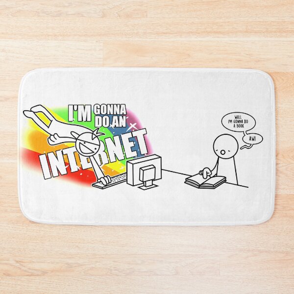 Item preview, Internet vs Book designed and sold by Daniel Grey.