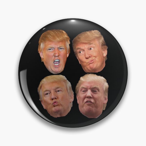 Item preview, 4 pack stickers Trump Heads designed and sold by Thelittlelord.