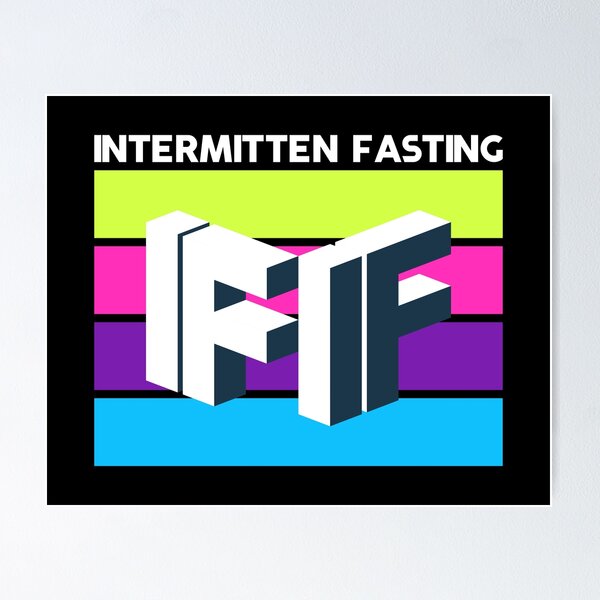 Artikelvorschau, Intermittierendes Fasten - Retro entworfen und verkauft von infleims.