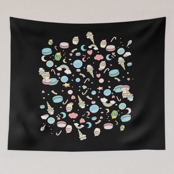 Item preview, nice pattern design ,awesome colorful with ice cream in space, cupcake ,cookies designed and sold by MR20.