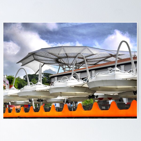 Item preview, Comer al aire libre en el río Singapur. designed and sold by Larry Davis.