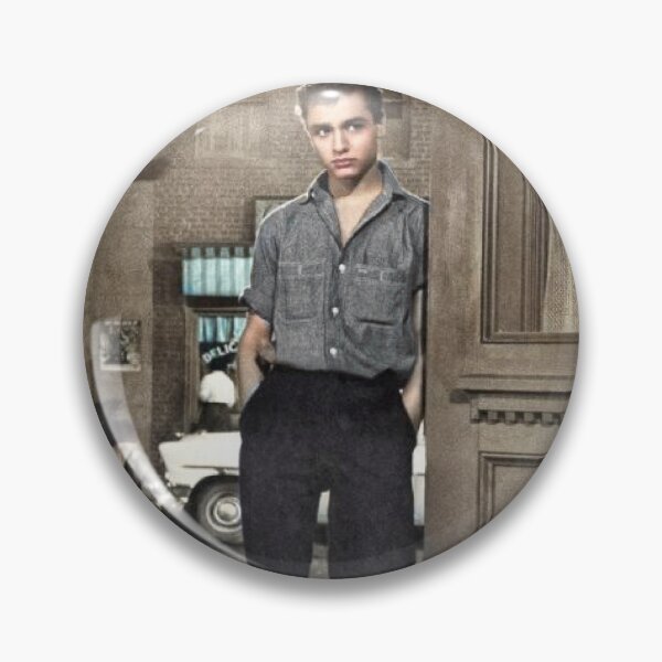 Item preview, Sal Mineo alternative Colorization designed and sold by mariellasilvia.
