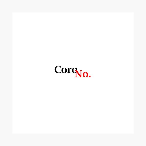 Item preview, CoroNo. designed and sold by juniperkale.