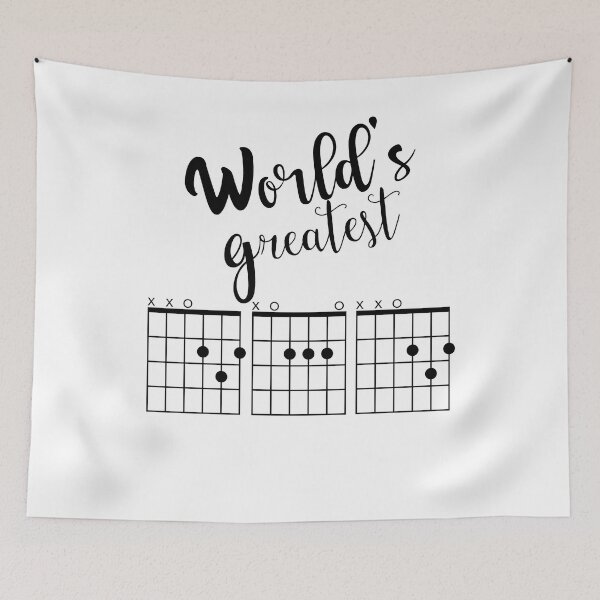 Item preview, mens Guitar Chord - dad designed and sold by YouHappyMyHappy.