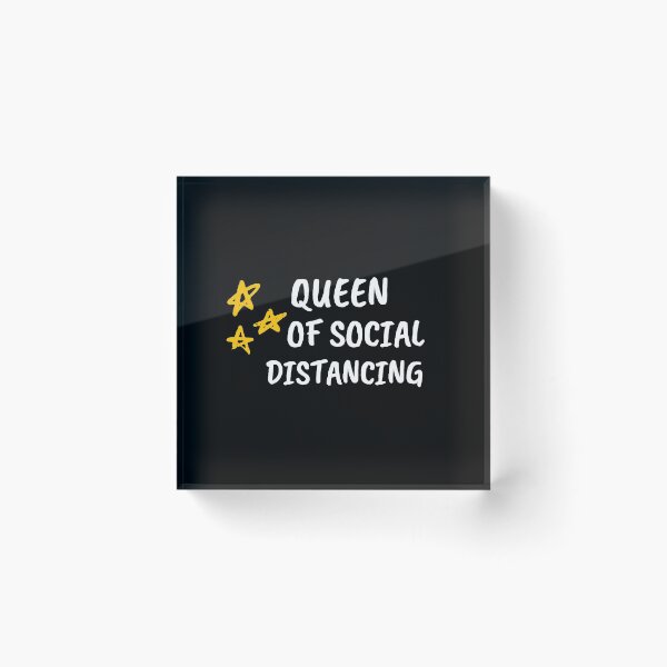 Item preview, Funny Cute Introvert Queen Books Quarantine 2020 Social Distancing Meme Introvert Anxiety Stay Home Virus Pandemic Cute Gift Sarcastic Happy Inspirational Motivational Birthday Present designed and sold by EpsilonEridani.
