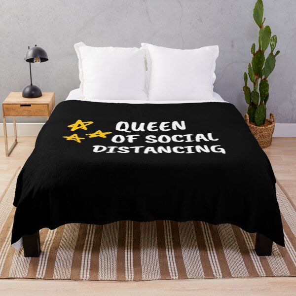 Item preview, Funny Cute Introvert Queen Books Quarantine 2020 Social Distancing Meme Introvert Anxiety Stay Home Virus Pandemic Cute Gift Sarcastic Happy Inspirational Motivational Birthday Present designed and sold by EpsilonEridani.