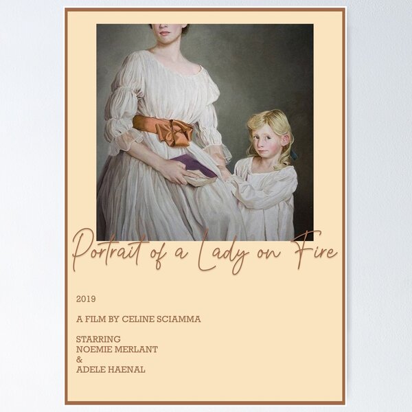Item preview, Portrait of a Lady on Fire Movie Poster designed and sold by moonaetae.