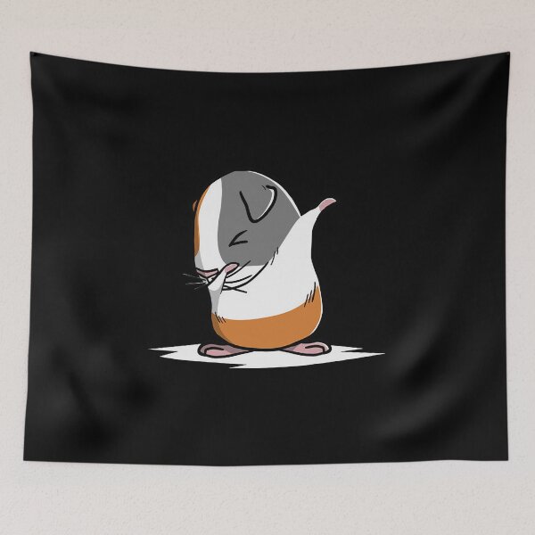 Item preview, Funny Dabbing Guinea Pig designed and sold by ZEDSOU ⭐⭐⭐⭐⭐.