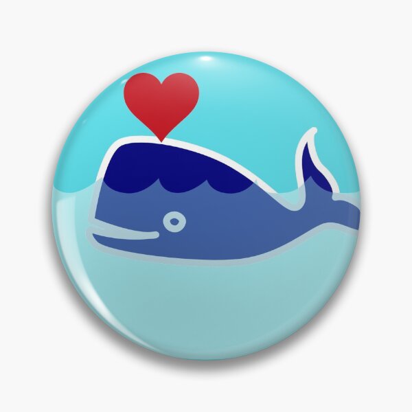 Item preview, Hearts and Smiles sperm whale  designed and sold by wabeen.