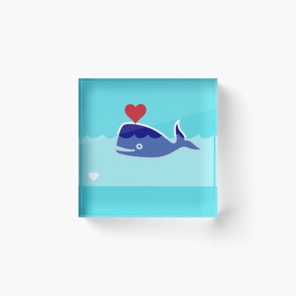 Item preview, Hearts and Smiles sperm whale  designed and sold by wabeen.