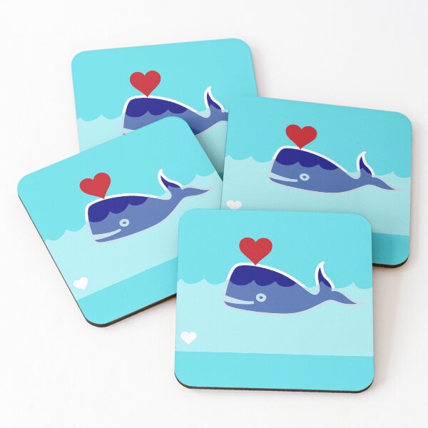 Item preview, Hearts and Smiles sperm whale  designed and sold by wabeen.