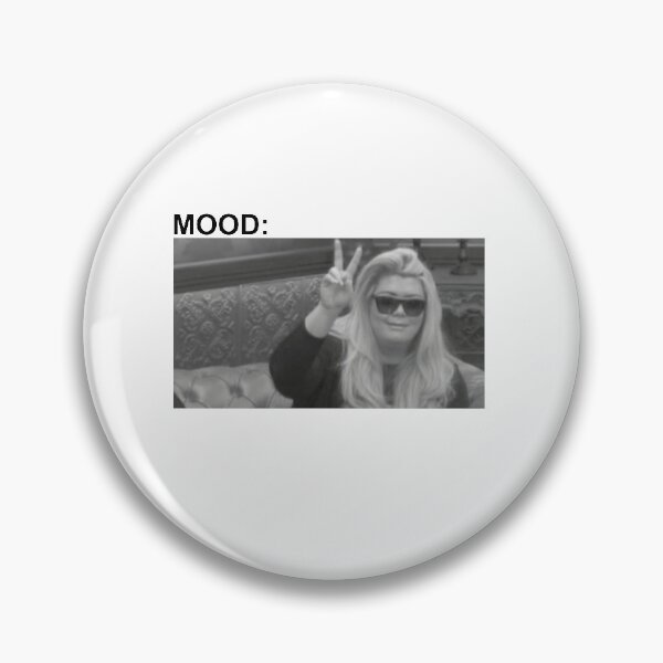 Item preview, Gemma Collins meme white Mood Slim Fit T-Shirt designed and sold by jozefds.