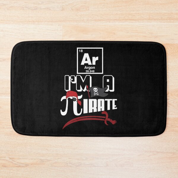 Item preview, Pi-rate  Pi Day 3.14 Pirate  Funny Math Science designed and sold by Tee Kaboom!.