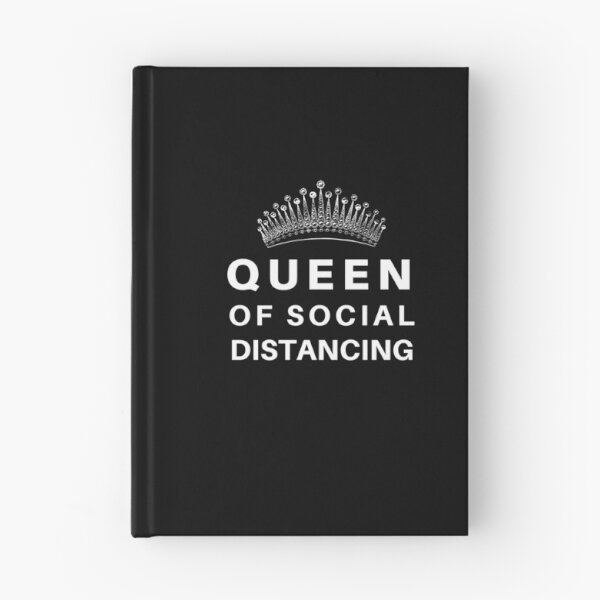 Item preview, Queen Funny Cute Introvert Shirt Books Quarantine 2020 Social Distancing Meme Introvert Anxiety Stay Home Virus Pandemic Gift Sarcastic Happy Inspirational Motivational Birthday Present designed and sold by EpsilonEridani.