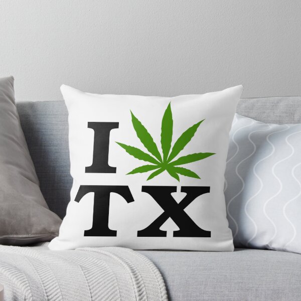 Item preview, Amo la hierba de cannabis de la marihuana de Texas designed and sold by MarijuanaTshirt.