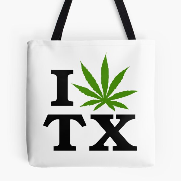 Item preview, Amo la hierba de cannabis de la marihuana de Texas designed and sold by MarijuanaTshirt.