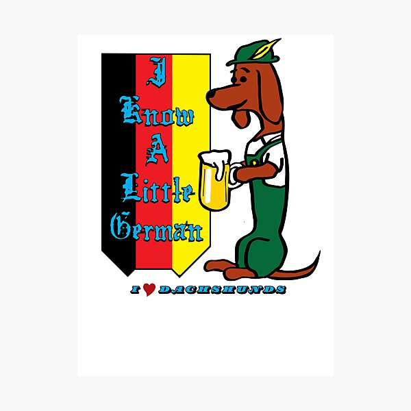 Item preview, I Know  a Little German designed and sold by Rich Anderson.