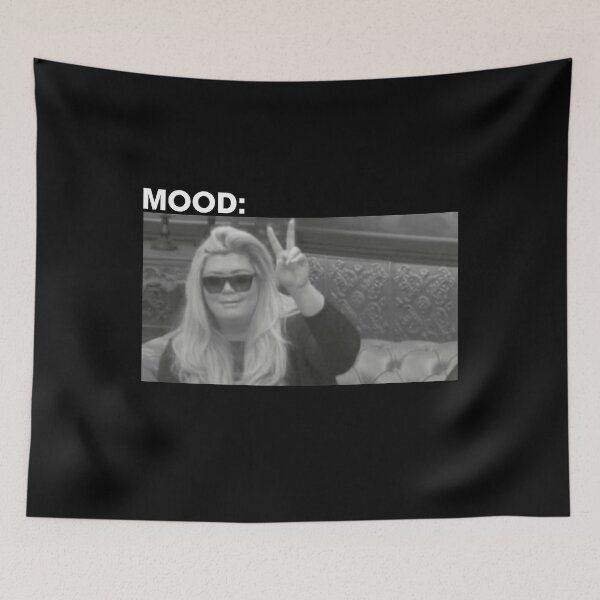 Item preview, Gemma Collins meme white Mood Slim Fit T-Shirt designed and sold by jozefds.