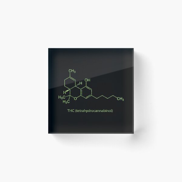 Item preview, Marijuana THC Cannabis Molecule designed and sold by MarijuanaTshirt.