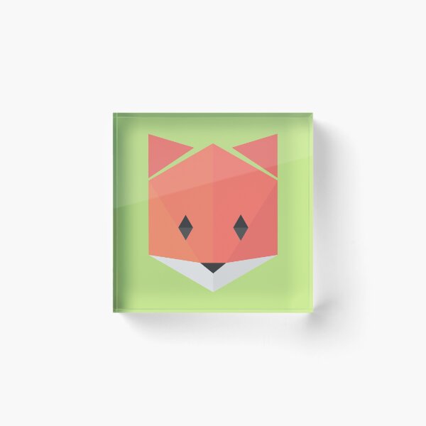 Item preview, Animinimal Fox (green) designed and sold by animinimal.