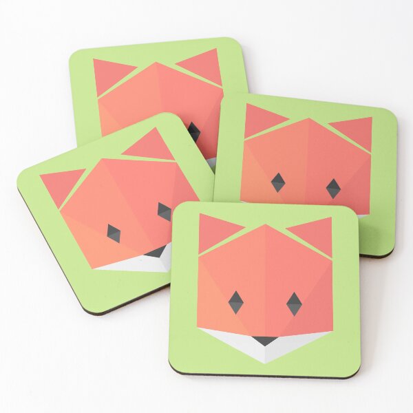 Item preview, Animinimal Fox (green) designed and sold by animinimal.