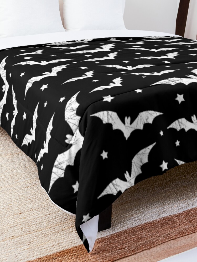 "Distressed Bats Pattern" Comforter for Sale by LunaMay Redbubble